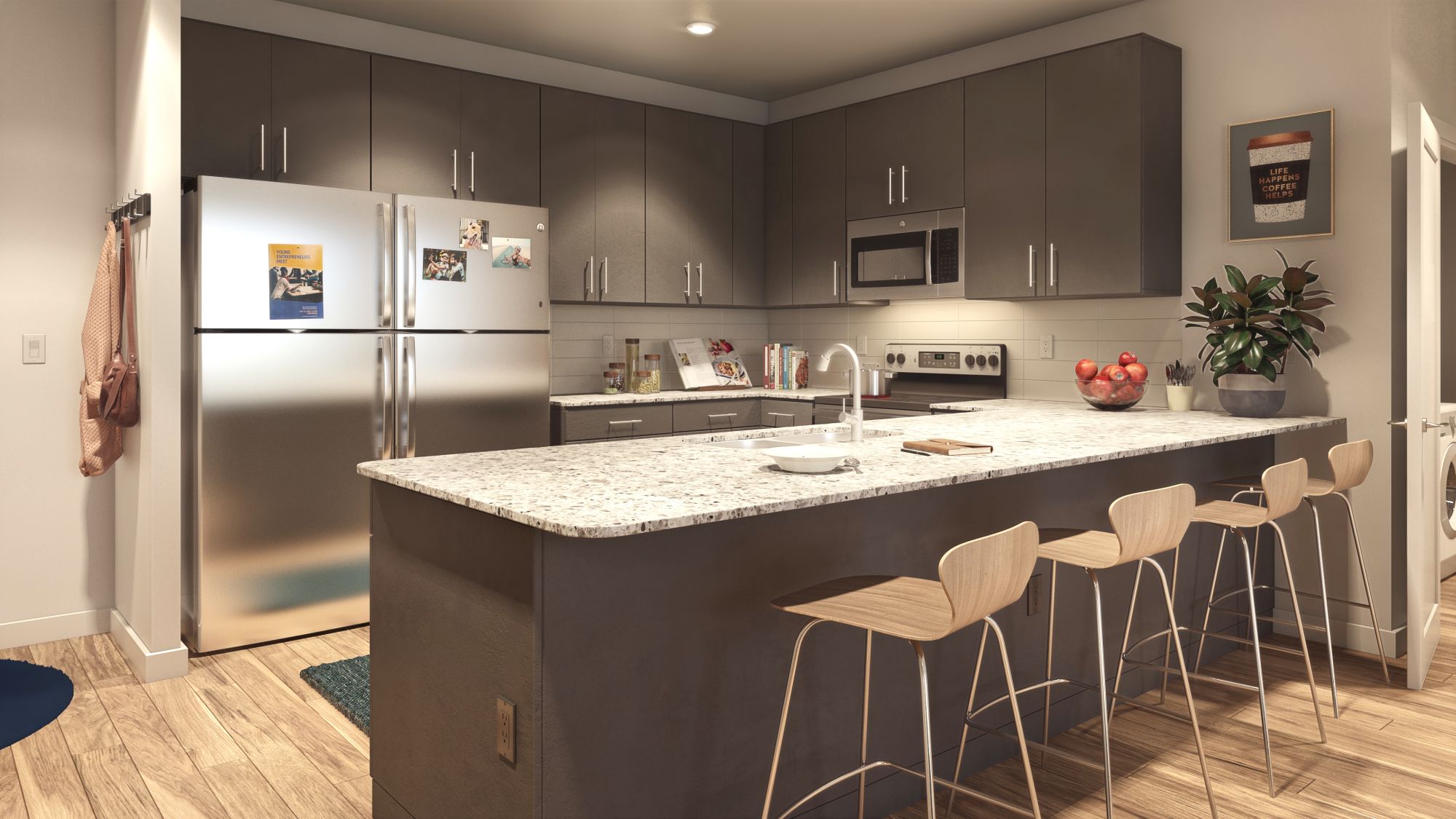 Halifax Apartments, Daytona Beach Mode 3 Architecture